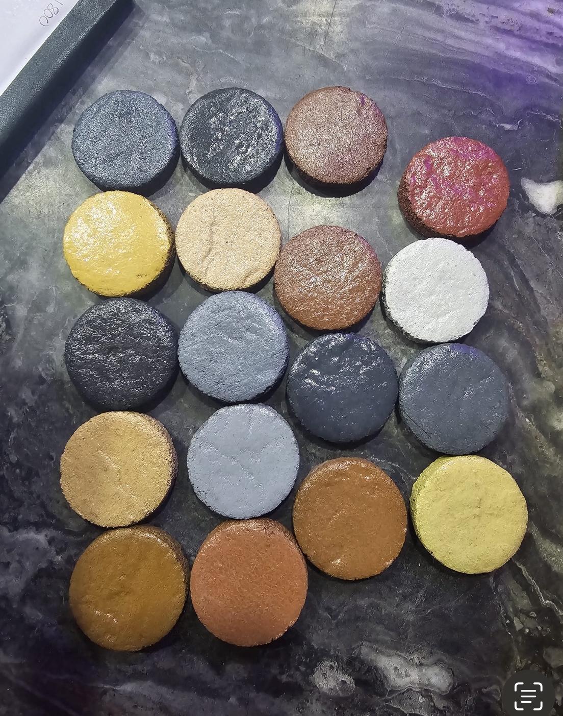 Imprinted concrete colour options available from Toor Concrete Driveways